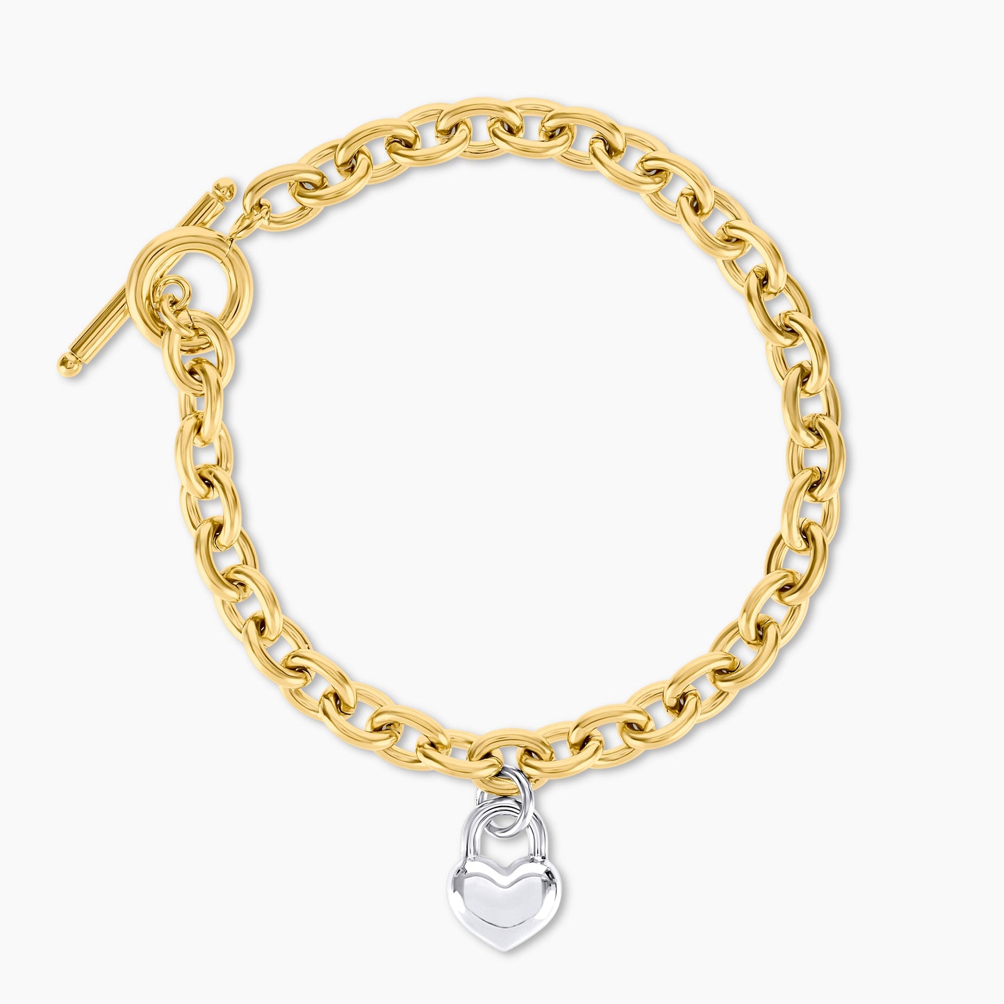 Mid-Size Double Cuban Lock Chain x Bracelet