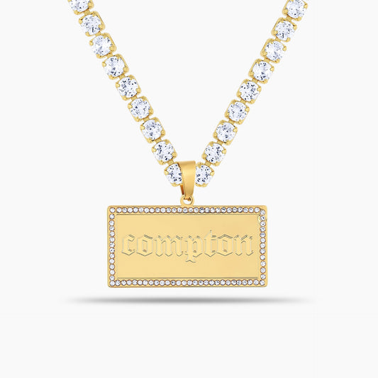 Iced Legacy Name Pendant