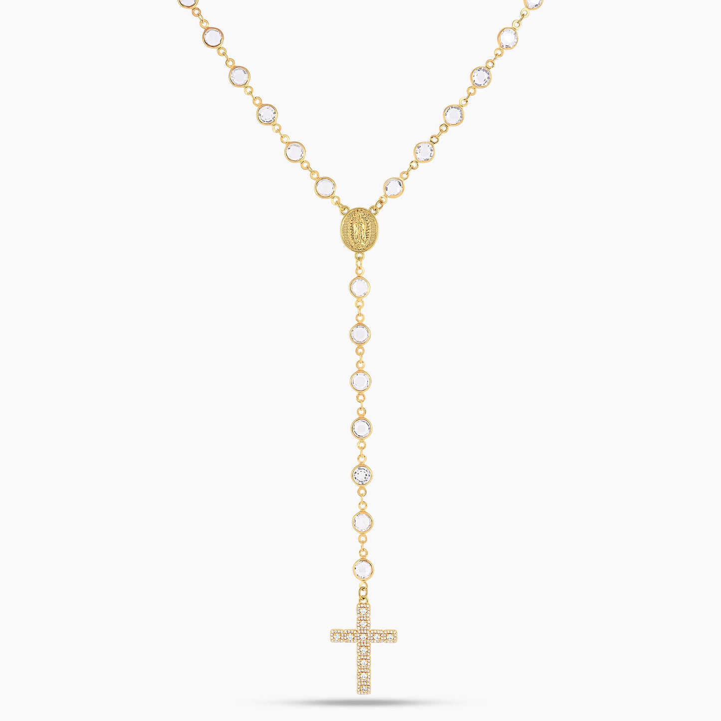 Divine Elegance Rosary Necklace