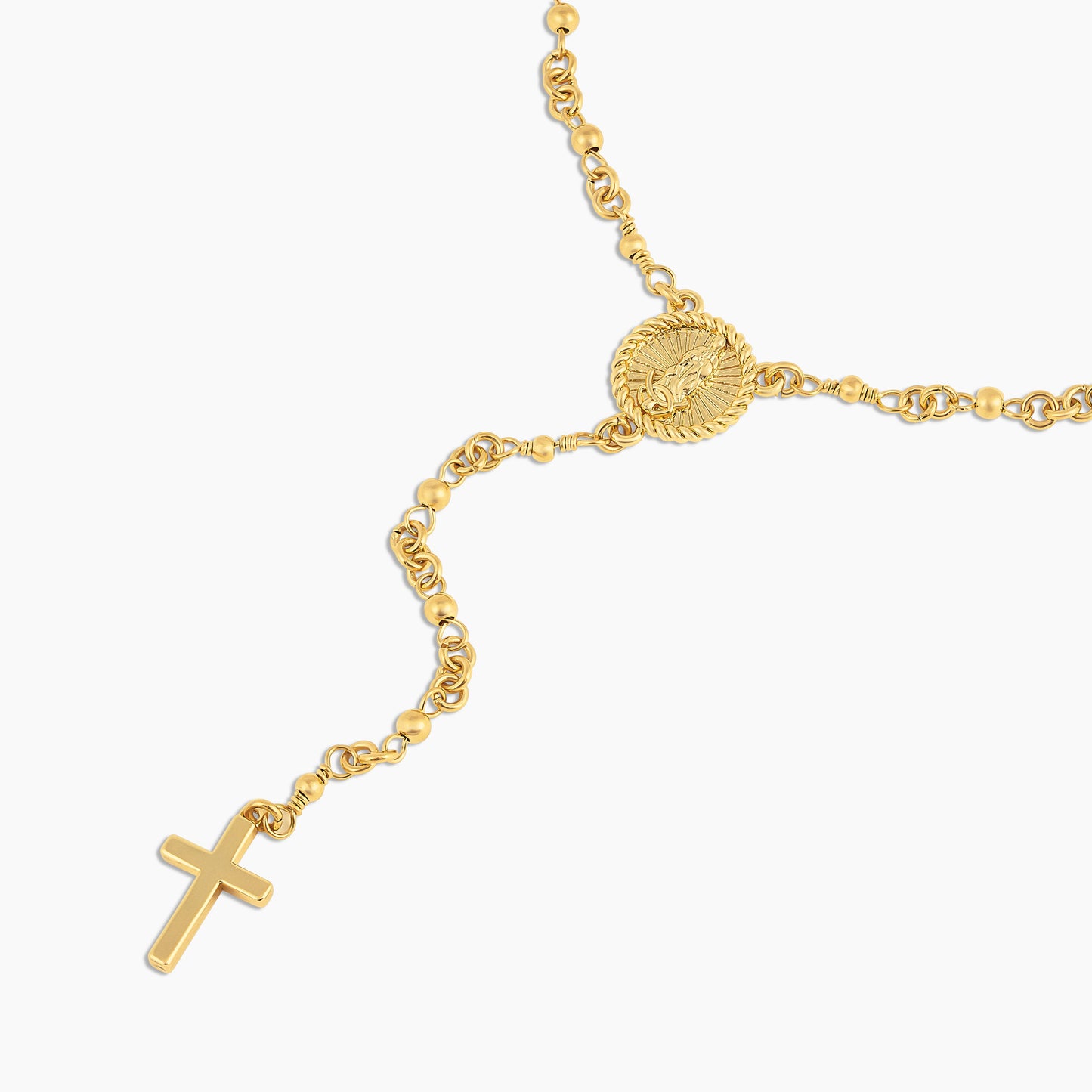 Mini Lady of Guadalupe Rosary Anklet