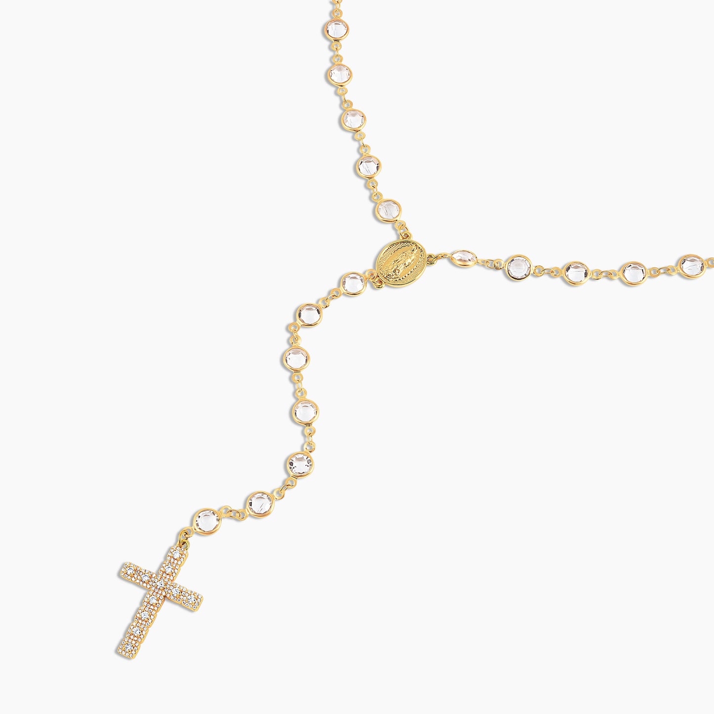 Divine Elegance Rosary Necklace