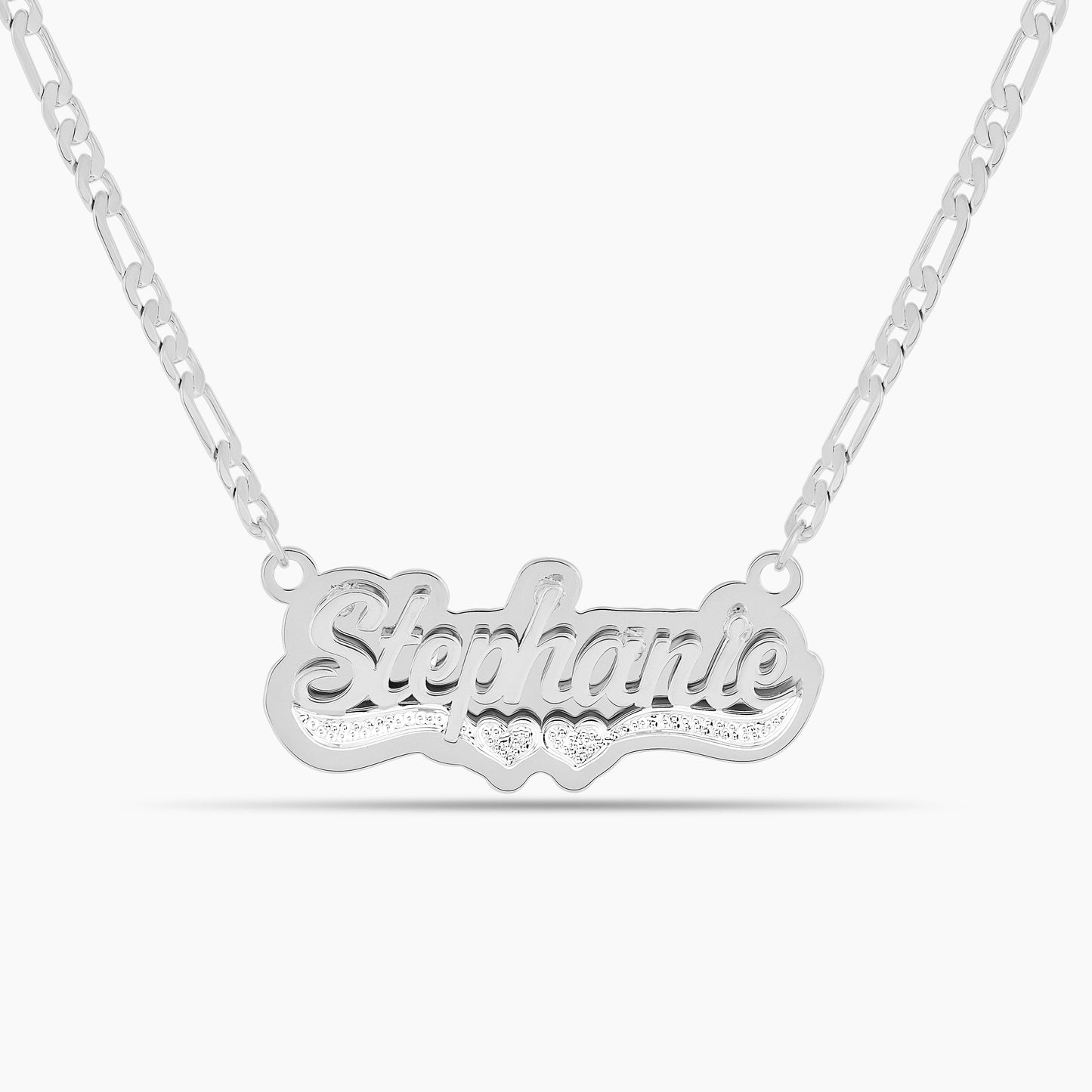 Double Plated LoveTail Name Necklace