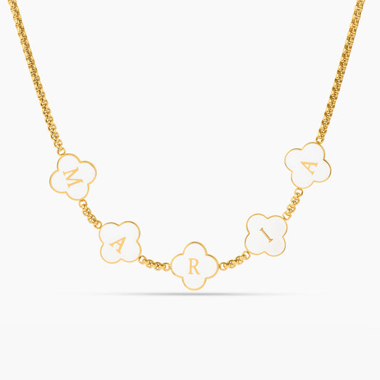 Luxe Petal Name Necklace