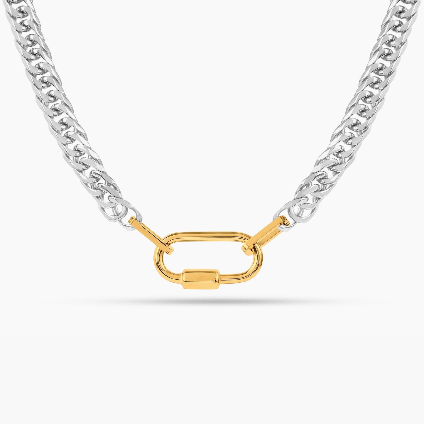 Mid-Size Double Cuban Lock Chain