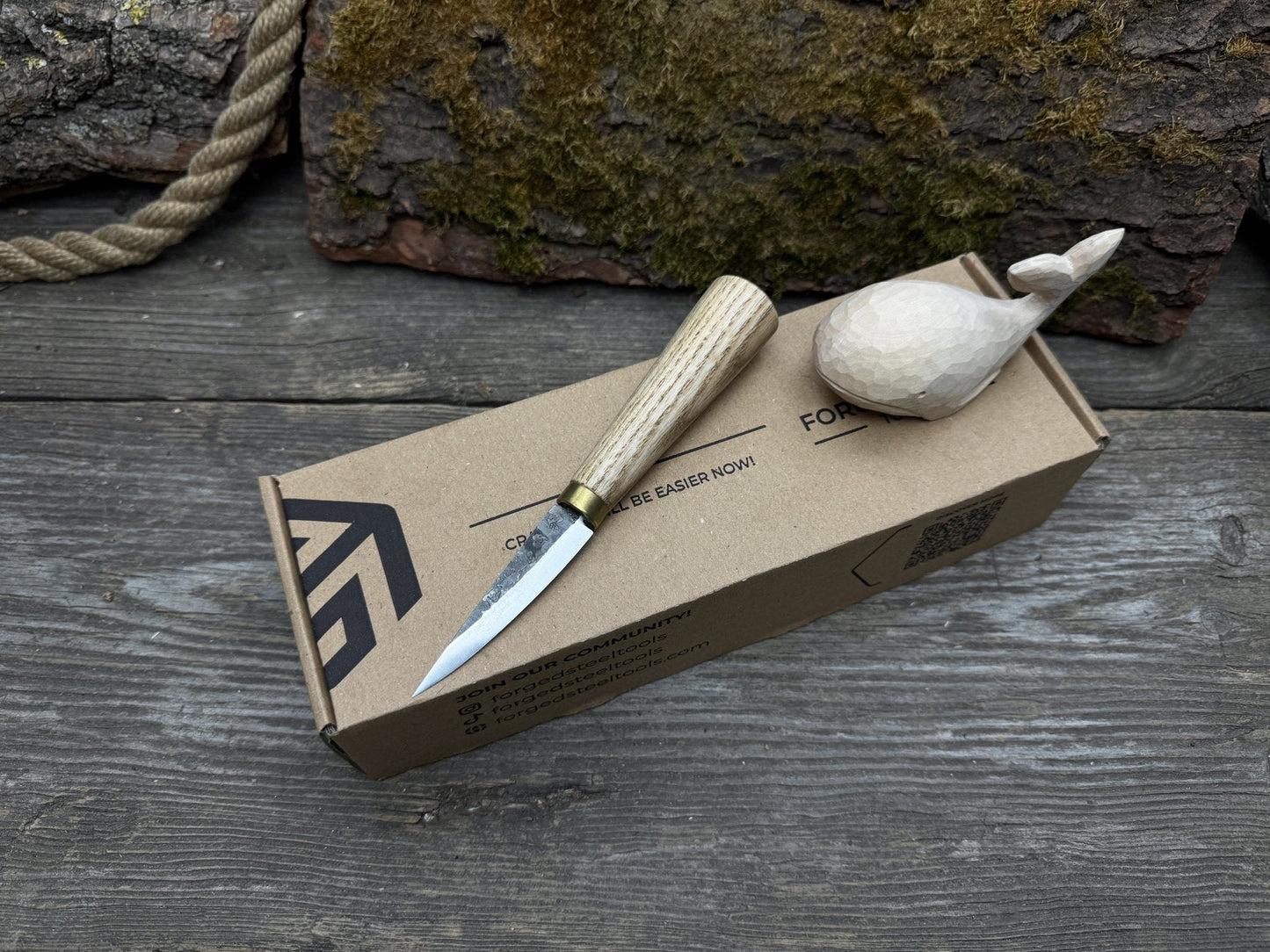 Whale Carving Kit - Complete Starter Whittling Kit for Beginners, Adults, Teens, and Kids