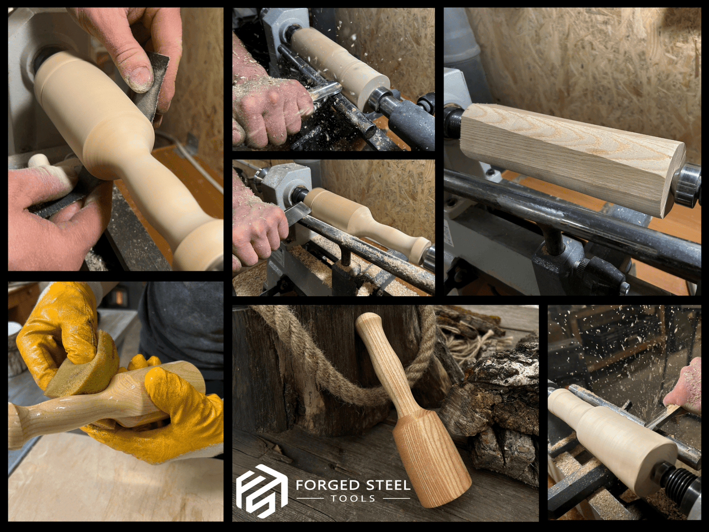 Quiet 7 oz. Wooden Mallet (Mallet Tool)