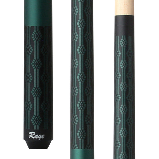 Peacock Green Rage Cue Stick